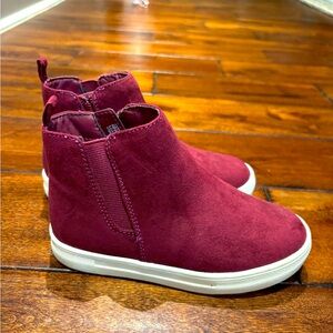 Maroon GAP Girls Booties - NWOT